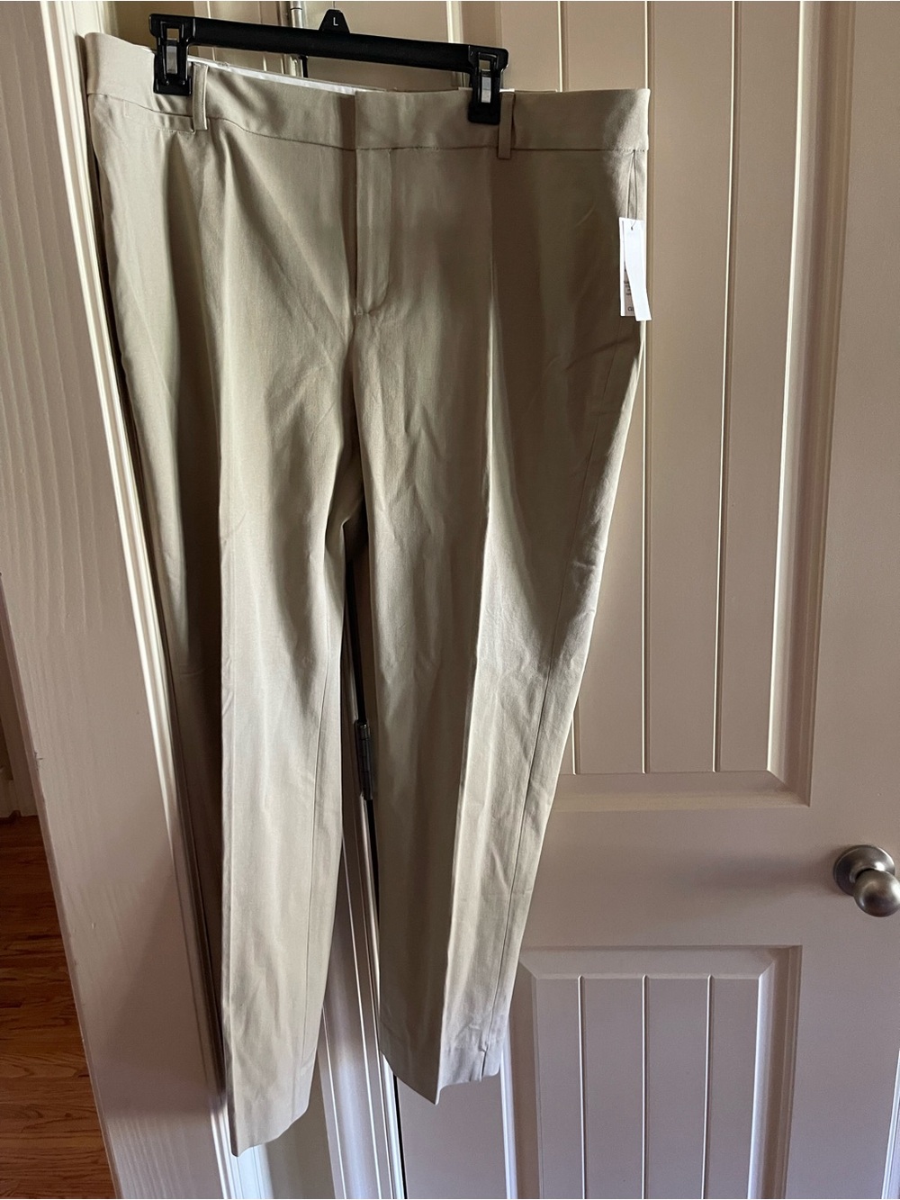 WoMen's Classic Stretch Dress Pants - Light Beige